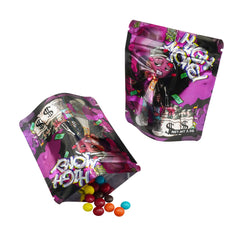 Holographic High Roller Smell Proof Metallized Foil Stand Strong® Bags