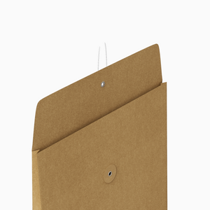 QQ Studio® Colored Kraft Packaging Envelopes with String Tie