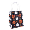 QQ Studio® Halloween Kraft Gift Bags with Handle - Spooky Design