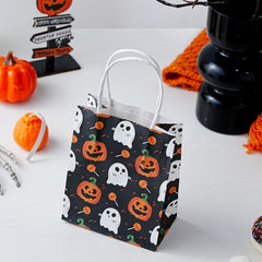 Halloween Kraft Gift Bags with Handle