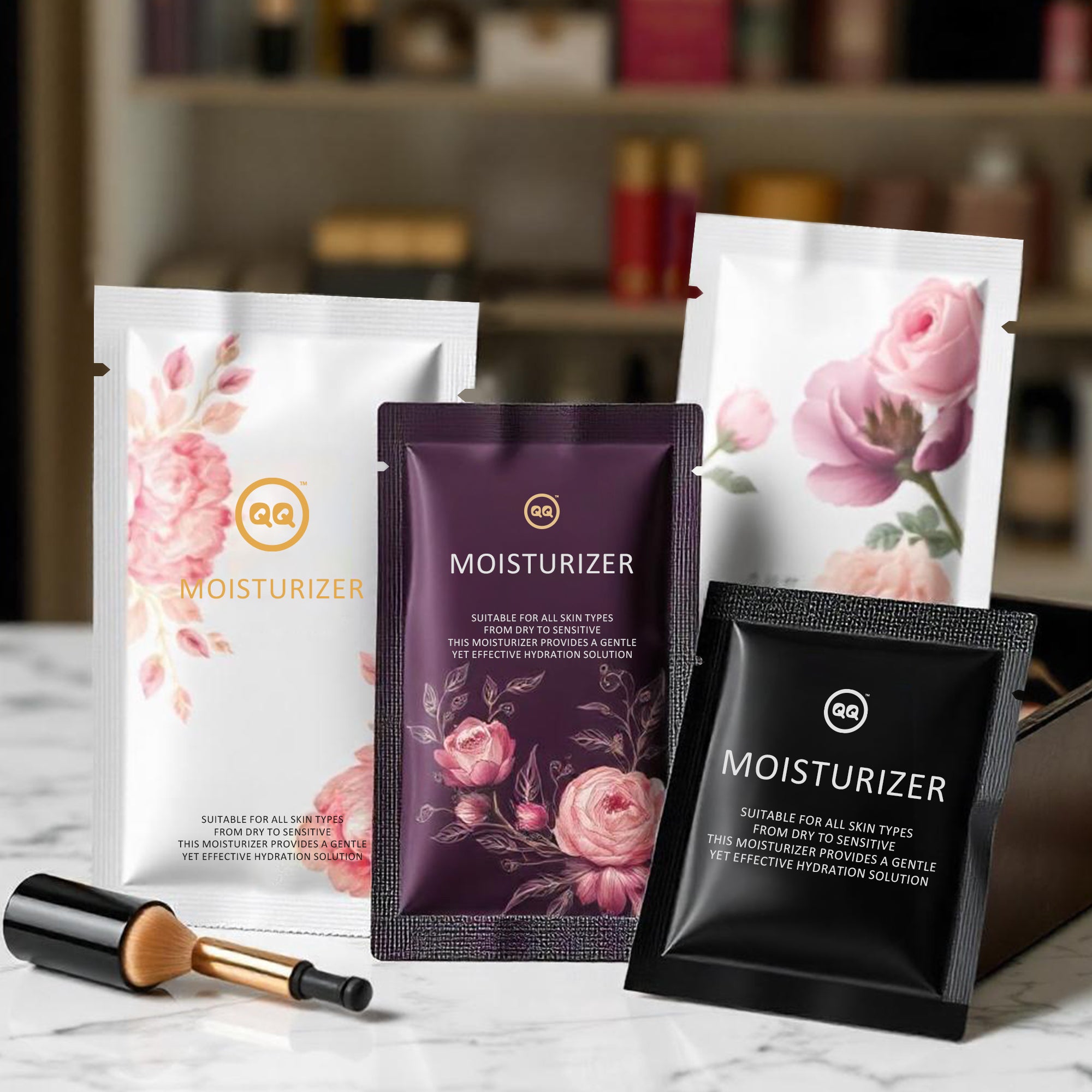 Customizable Open Top Packaging Bag - Reusable Storage Pouch for Food and Products (Design Your Own)