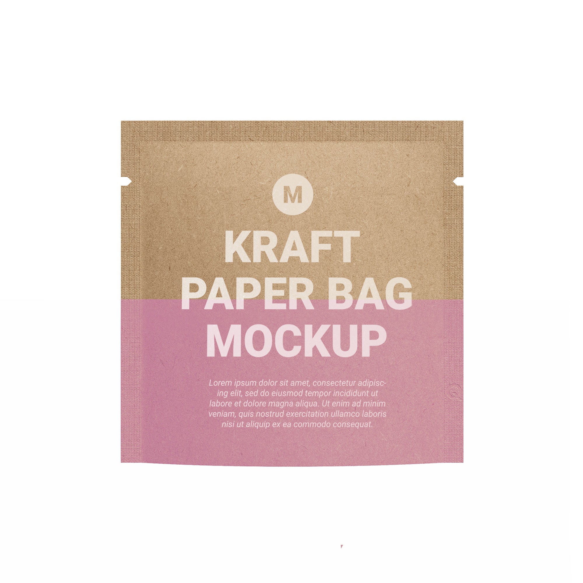 Square Open Top Packaging Bag - Fully Customizable Reusable Pouch (Design Your Own)