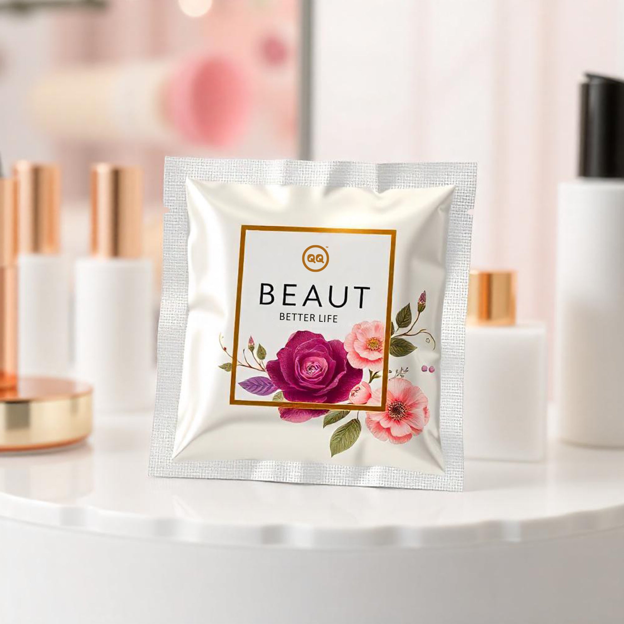 Square Open Top Packaging Bag - Fully Customizable Reusable Pouch (Design Your Own)