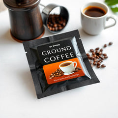 Square Open Top Packaging Bag - Fully Customizable Reusable Pouch (Design Your Own)