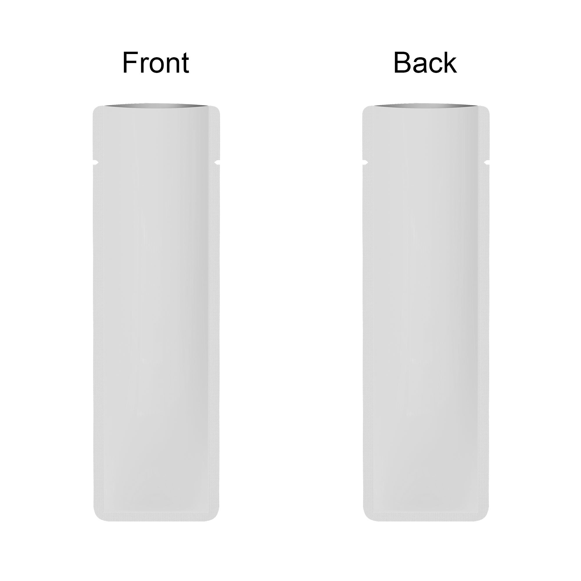 Rectangle Stick Pouch - Fully Customizable Packaging Bag for Snacks & Products (Design Your Own)