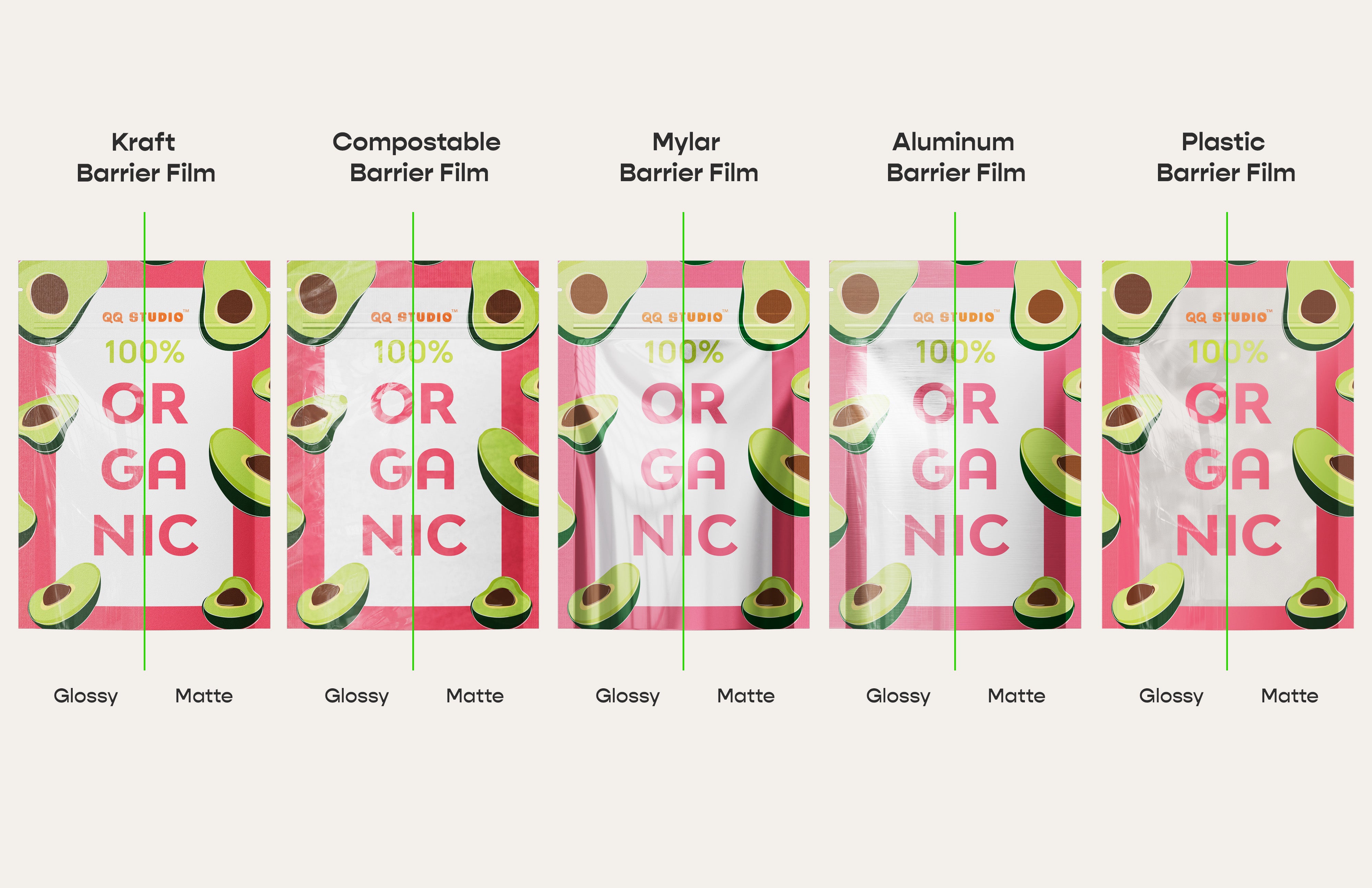 Customizable Bottom Filled Flat Ziplock Packaging (Design Your Own)