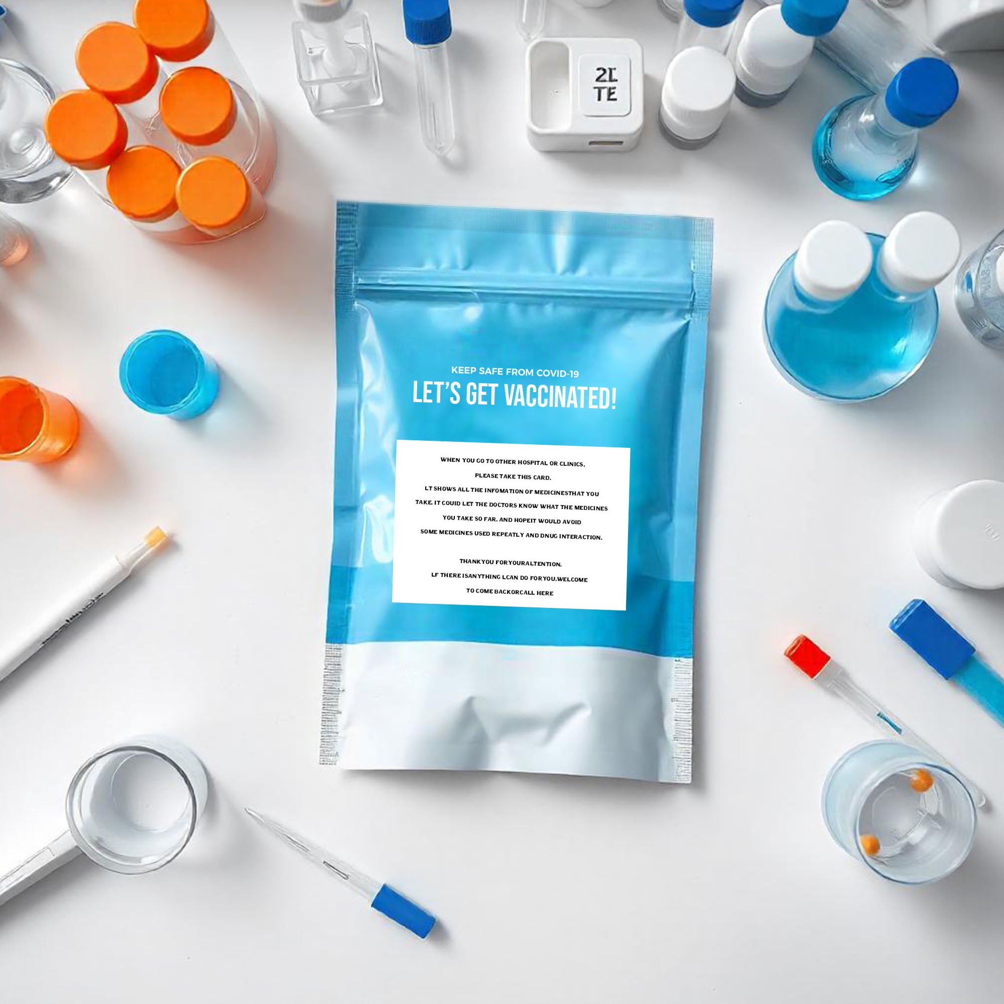 Customizable Bottom Filled Flat Ziplock Packaging (Design Your Own)