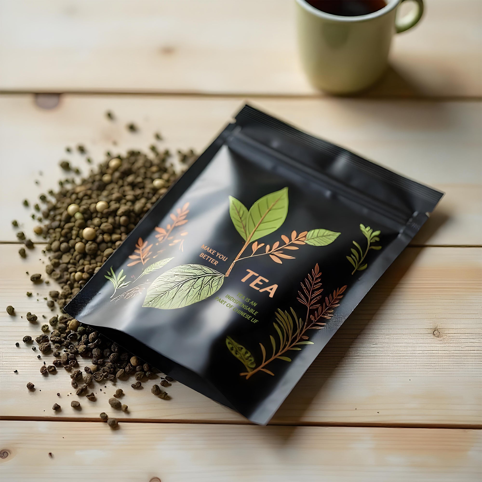 Customizable Bottom Filled Flat Ziplock Packaging (Design Your Own)