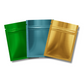 QQ Studio® Double Sided Color Matte Metallized Mylar Foil QuickQlick™ Bags (Basic Printing)