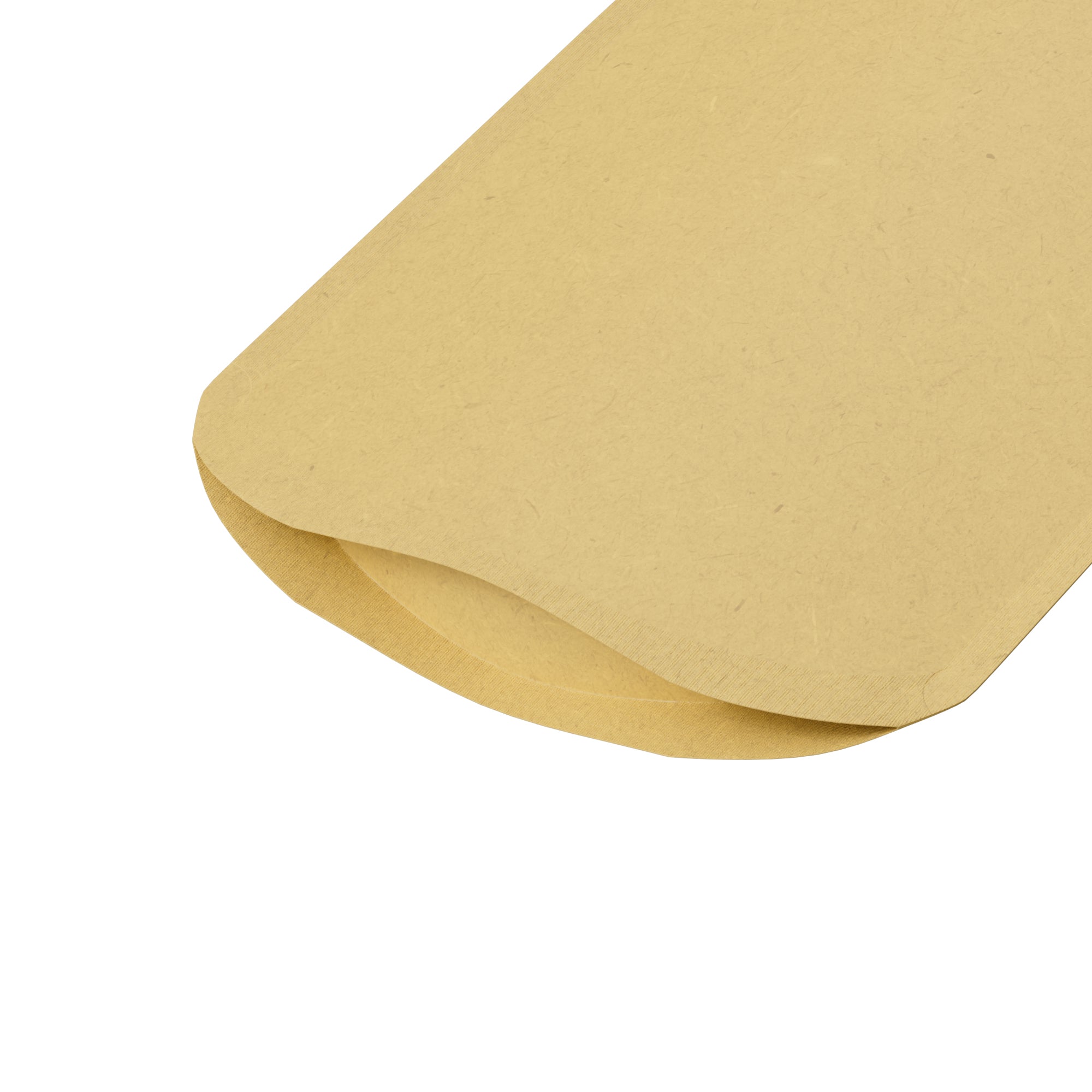 Krafty Brown with Inner Metallic Foil Bottle Shaped Stand Strong® Bags