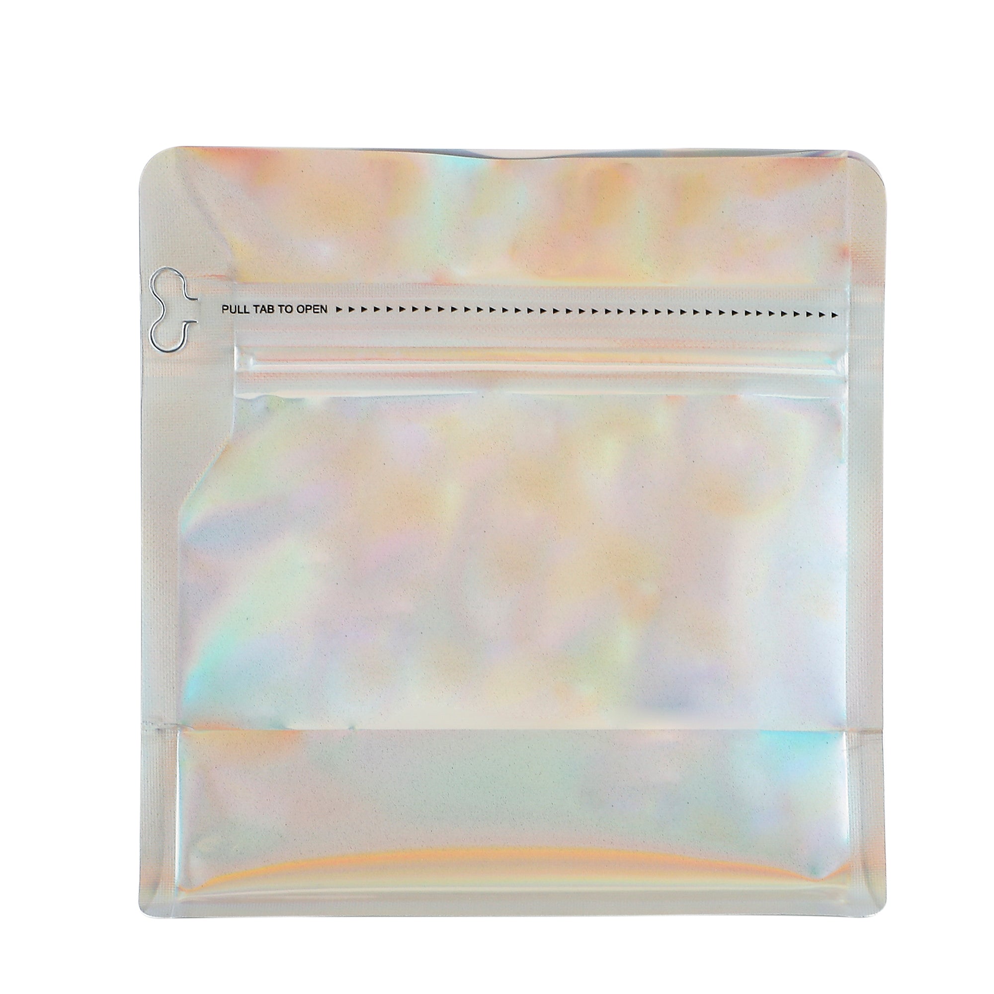 Glossy Double Sided Diamond Holographic Stand Strong® Bags with Pull Tab