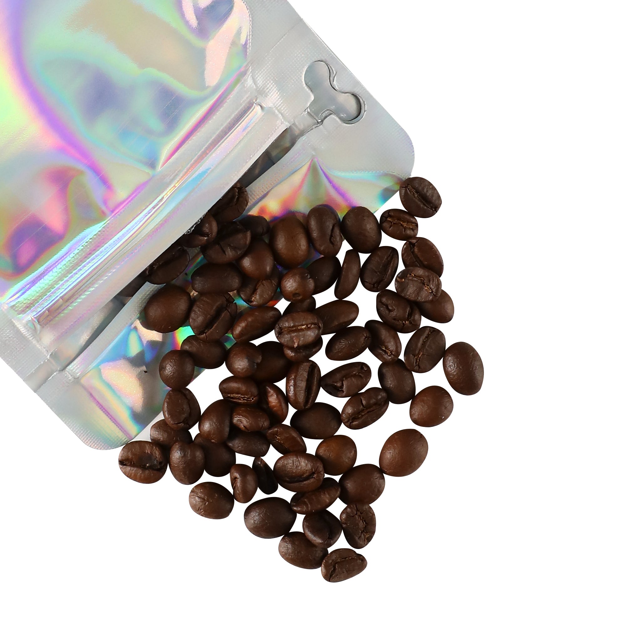 Glossy Double Sided Diamond Holographic Stand Strong® Bags with Pull Tab