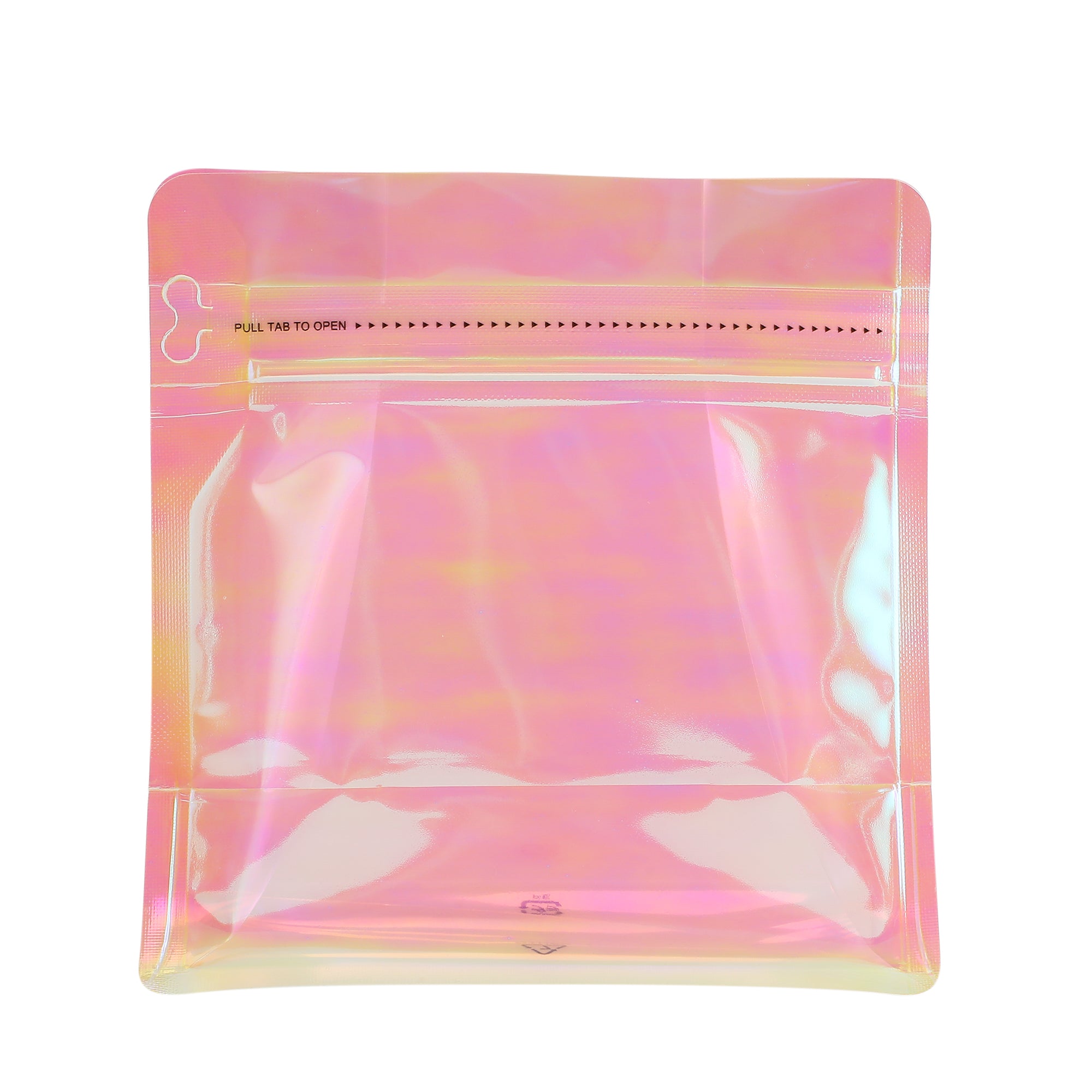 Glossy Double Sided Kaleidoscope Holographic Stand Strong® Bags with Pull Tab