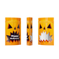 QQ Studio® Double-Sided Glossy Halloween Orange Pumpkin Designed Mylar Stand Strong® Bags