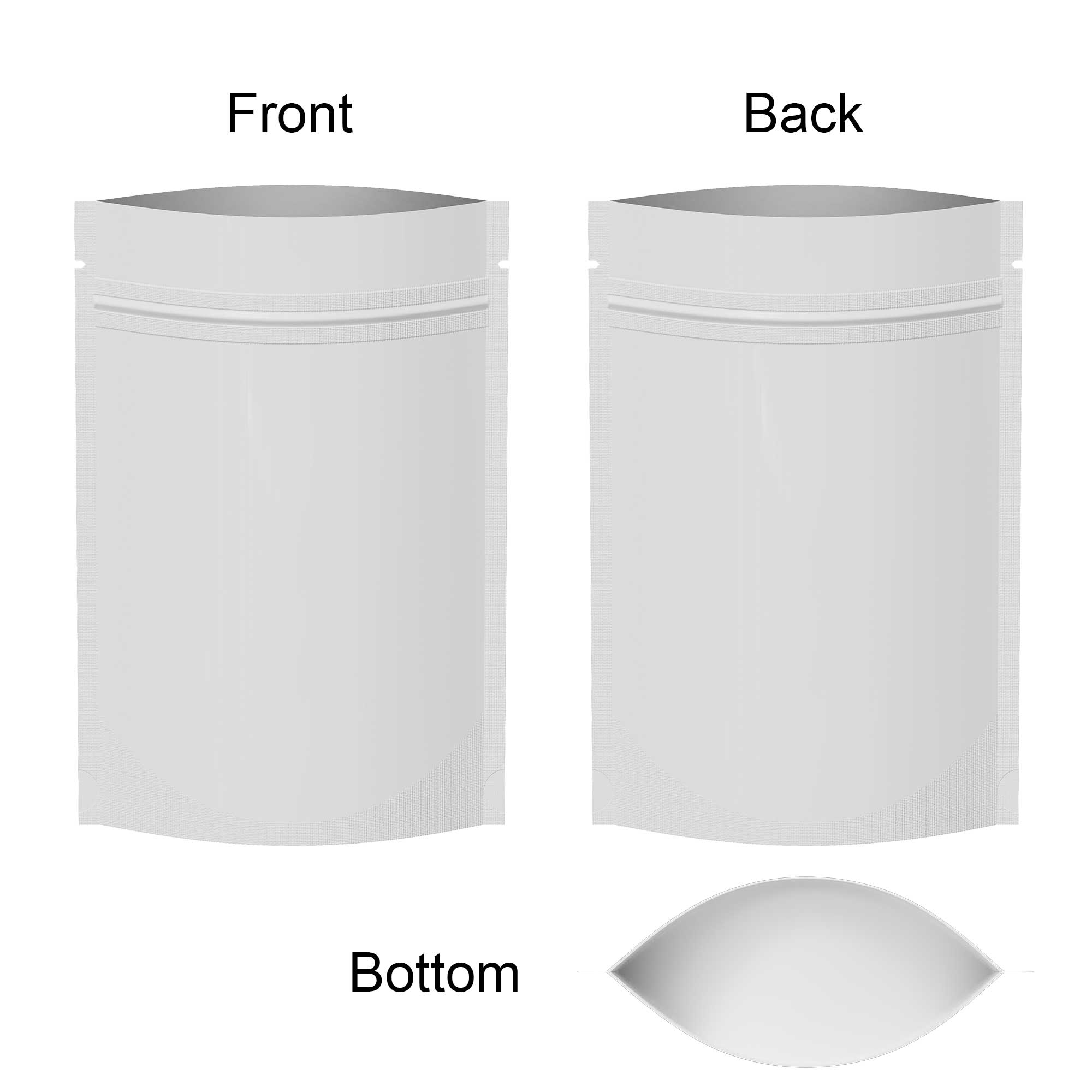 Stand-Up Ziplock Packaging Bag – Reusable Pouch (Design Your Own)