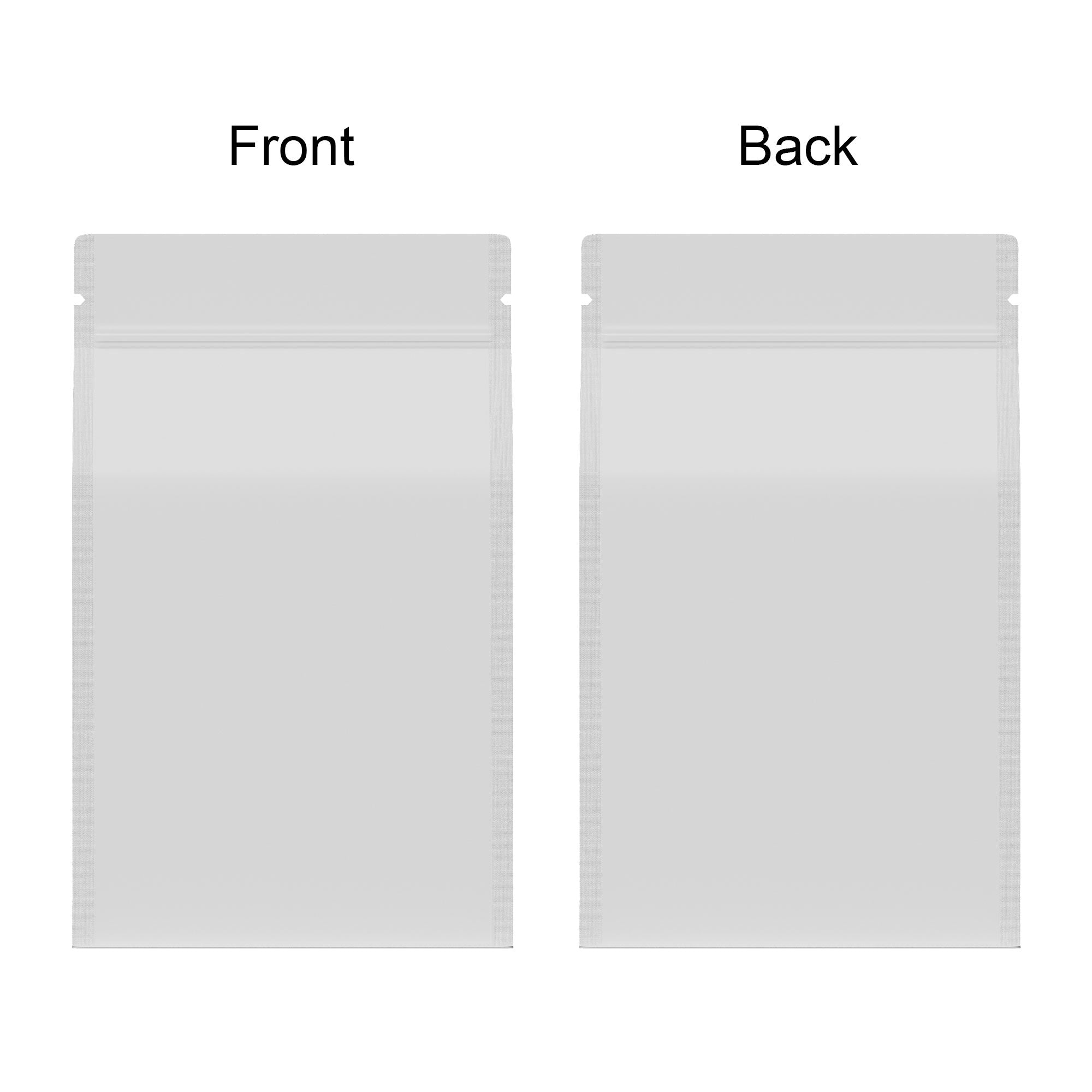 Gusset Bag With Ziplock in Vertical Shape (Design Your Own)