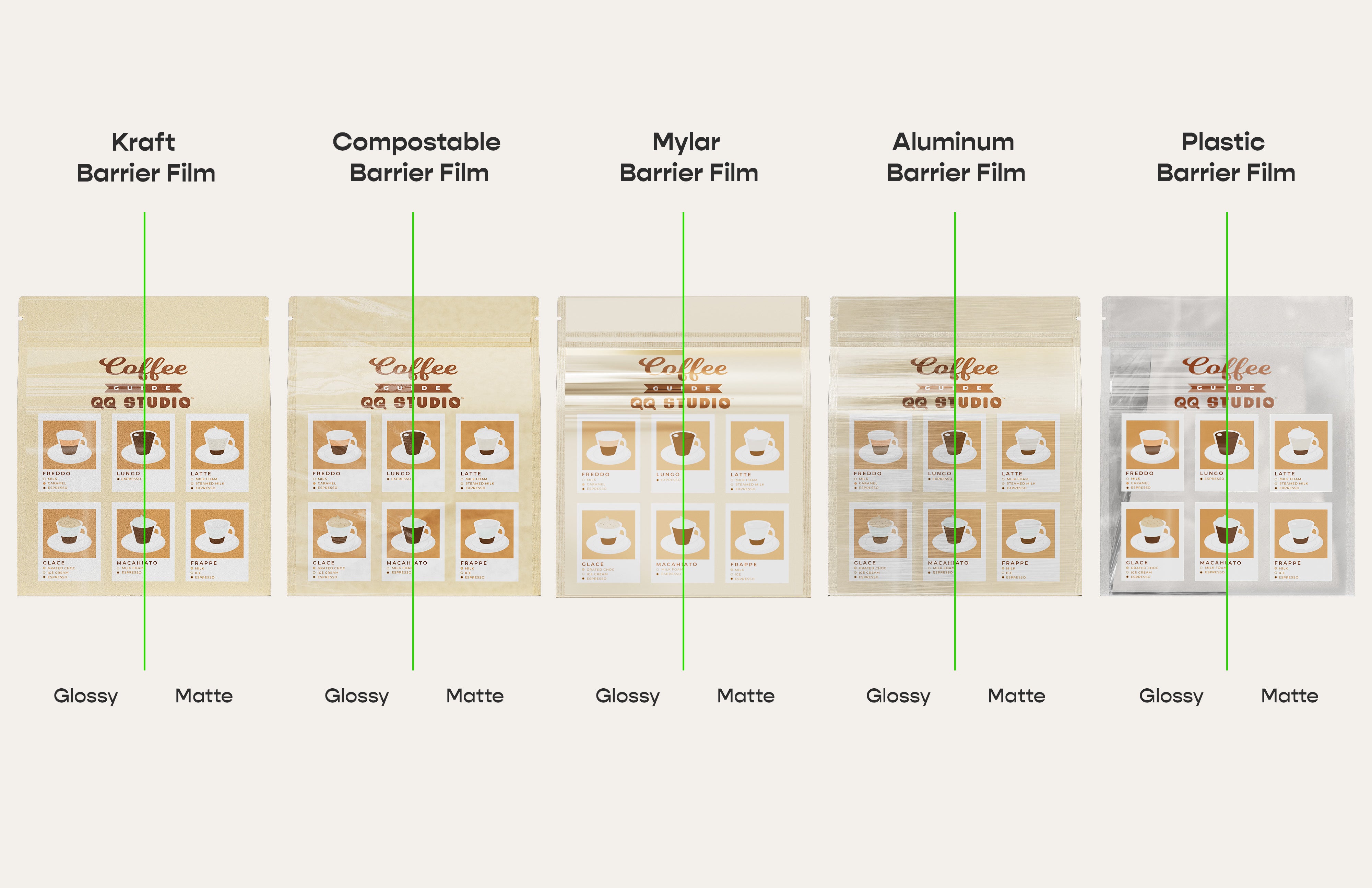 Stand-Up Ziplock Side Gusset Bag (Design Your Own)