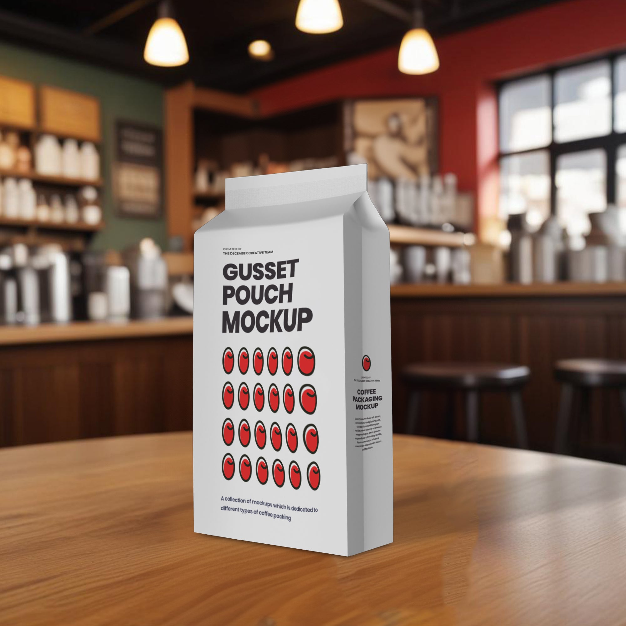 Stand-Up Ziplock Side Gusset Bag with Center Seal (Design Your Own)