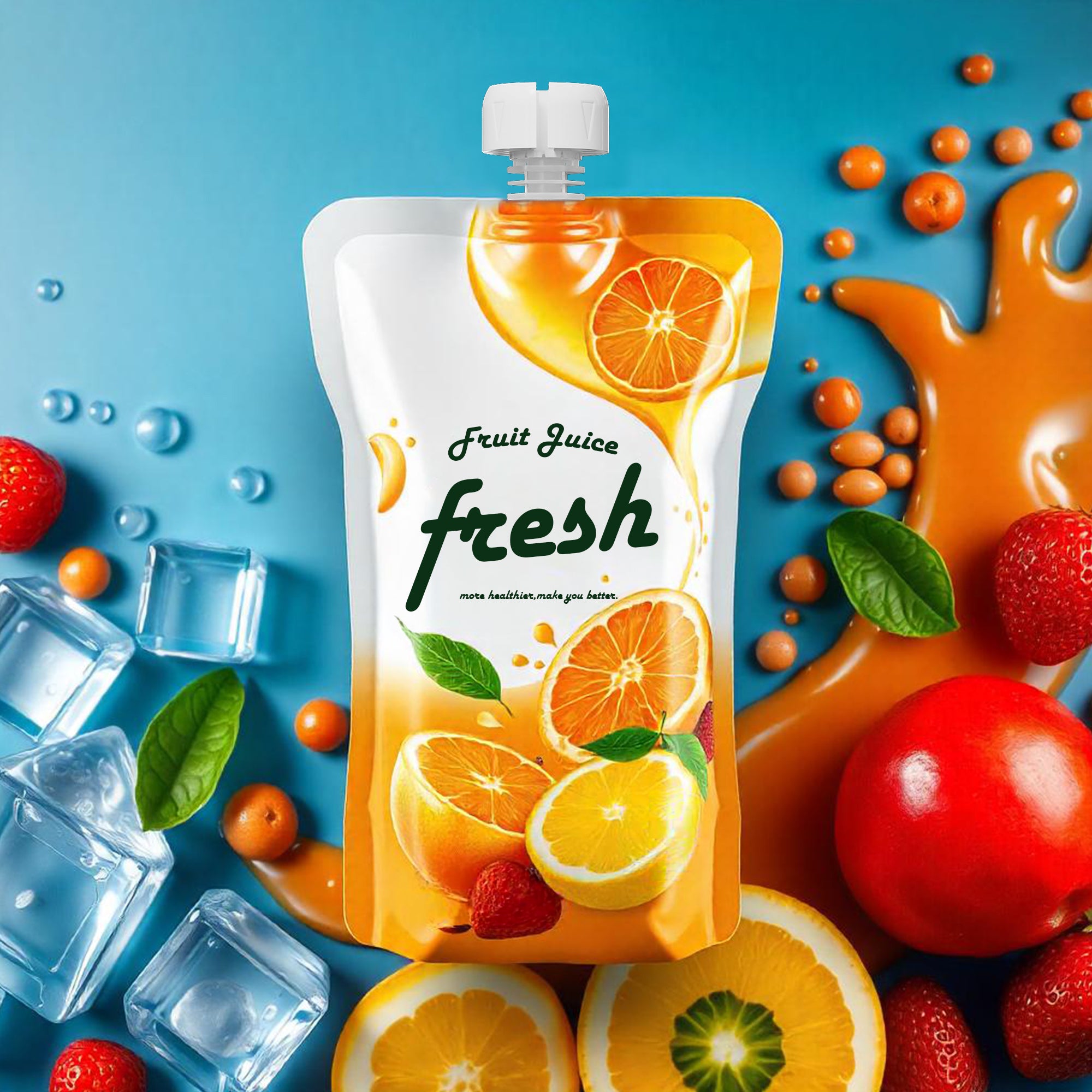 Customizable Spout Bottle Pouch (Design Your Own)