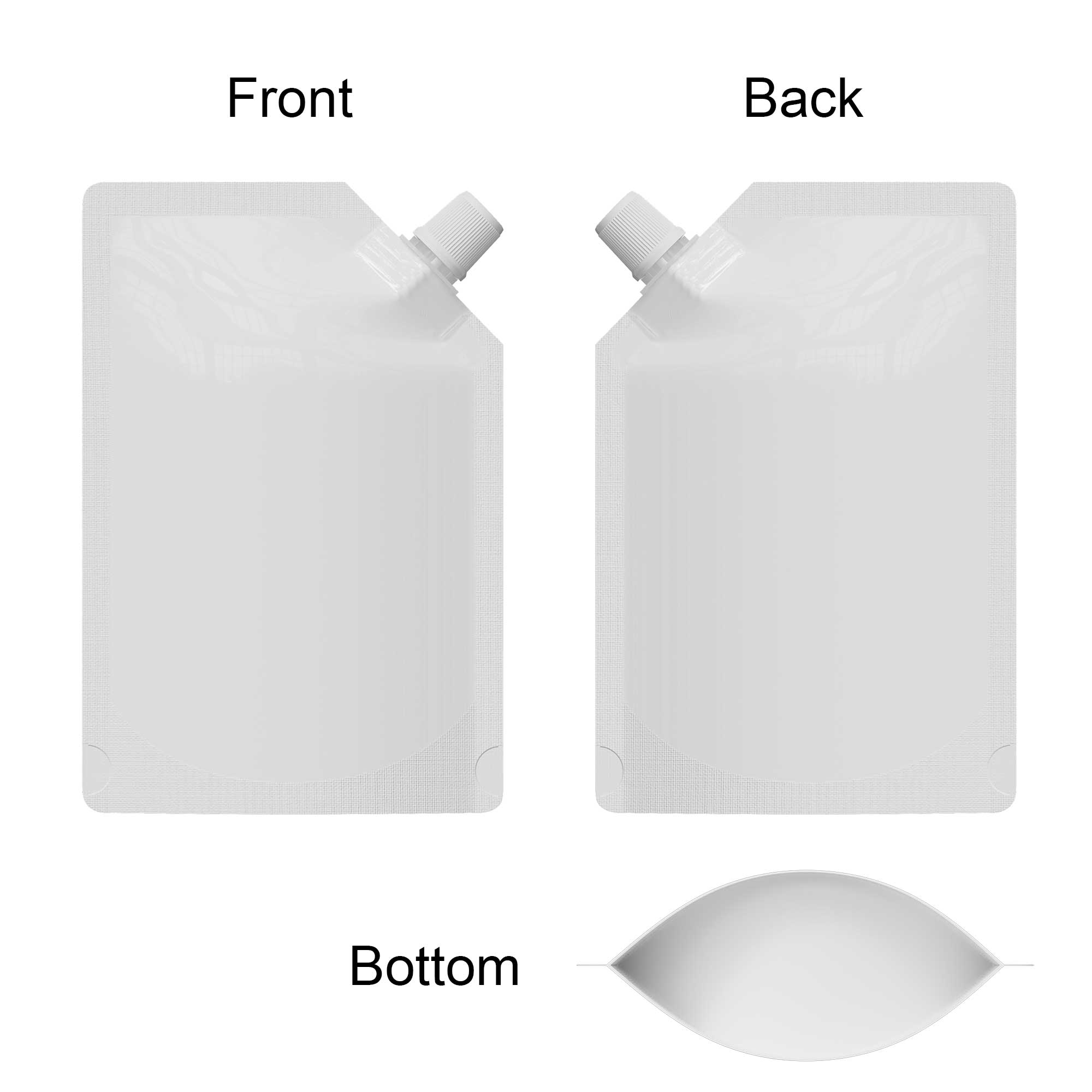 Shaped Spout Bottle Pouch – Fully Customizable Packaging Solution (Design Your Own)