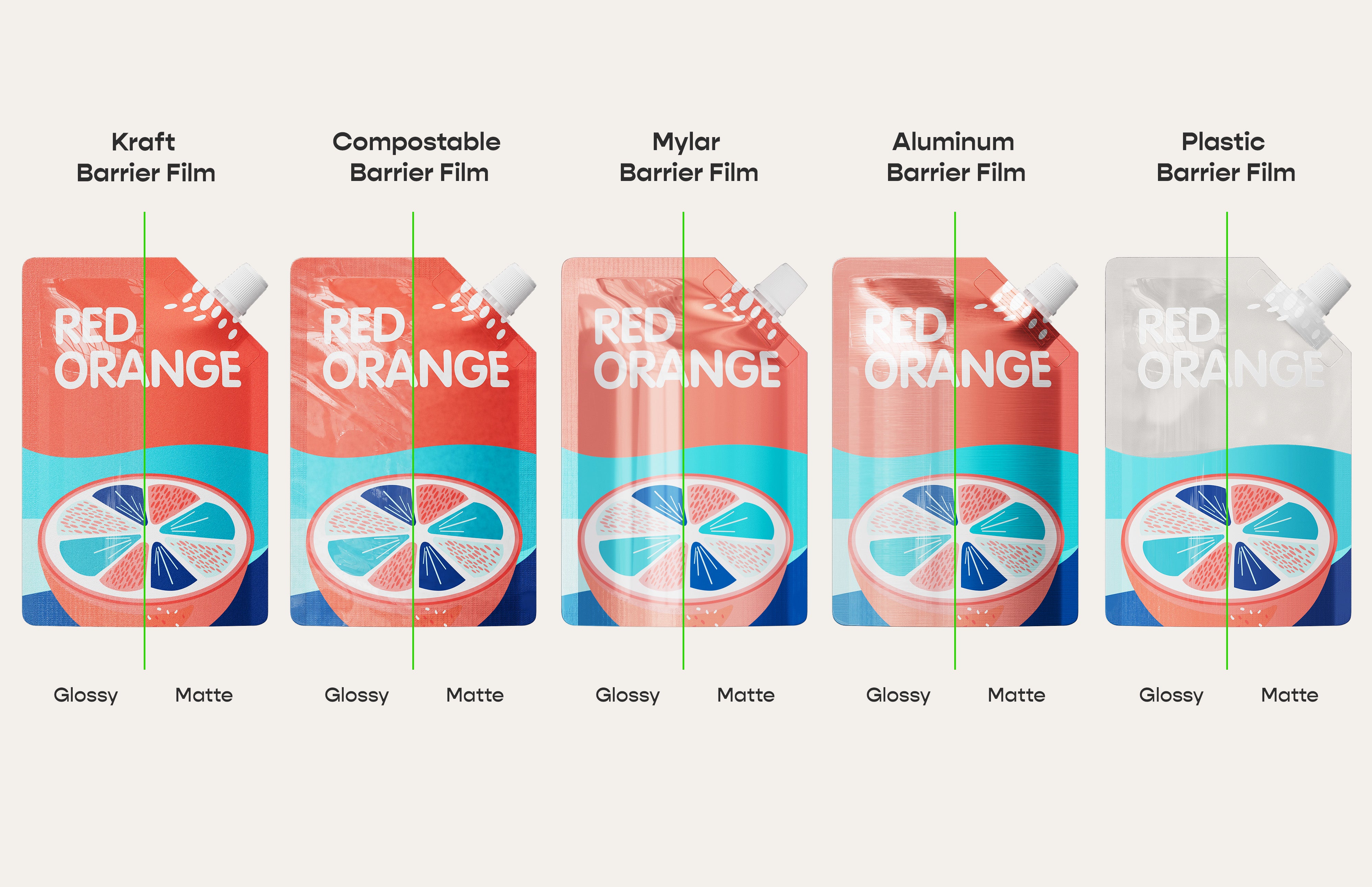 Shaped Spout Bottle Pouch – Fully Customizable Packaging Solution (Design Your Own)