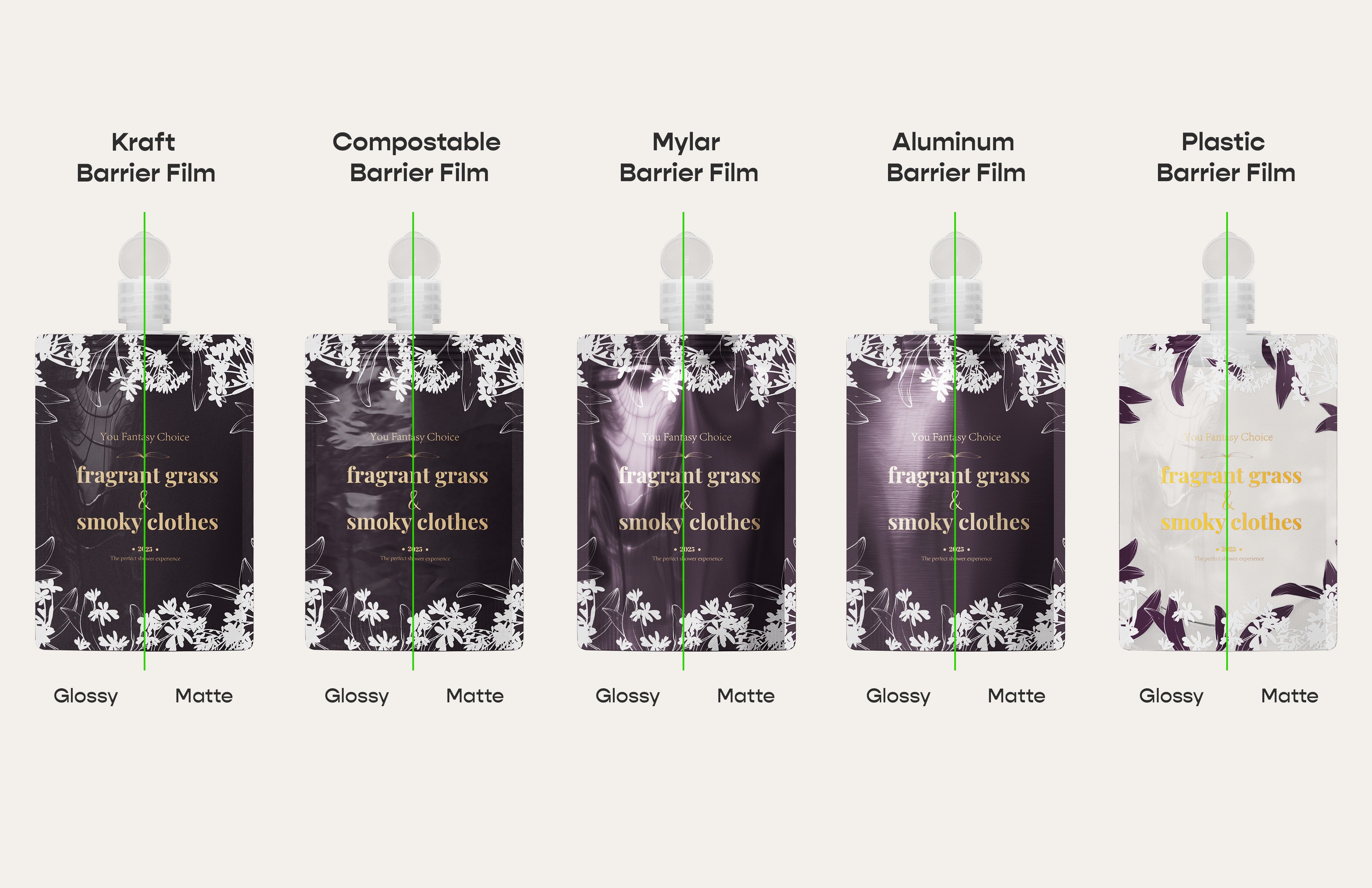 Flip Cap Spout Bottle Pouch (Design Your Own)