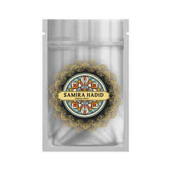 Customizable Single Side Matte Color Metallic Mylar Flat Zipper Seal Bags (Full Customization)