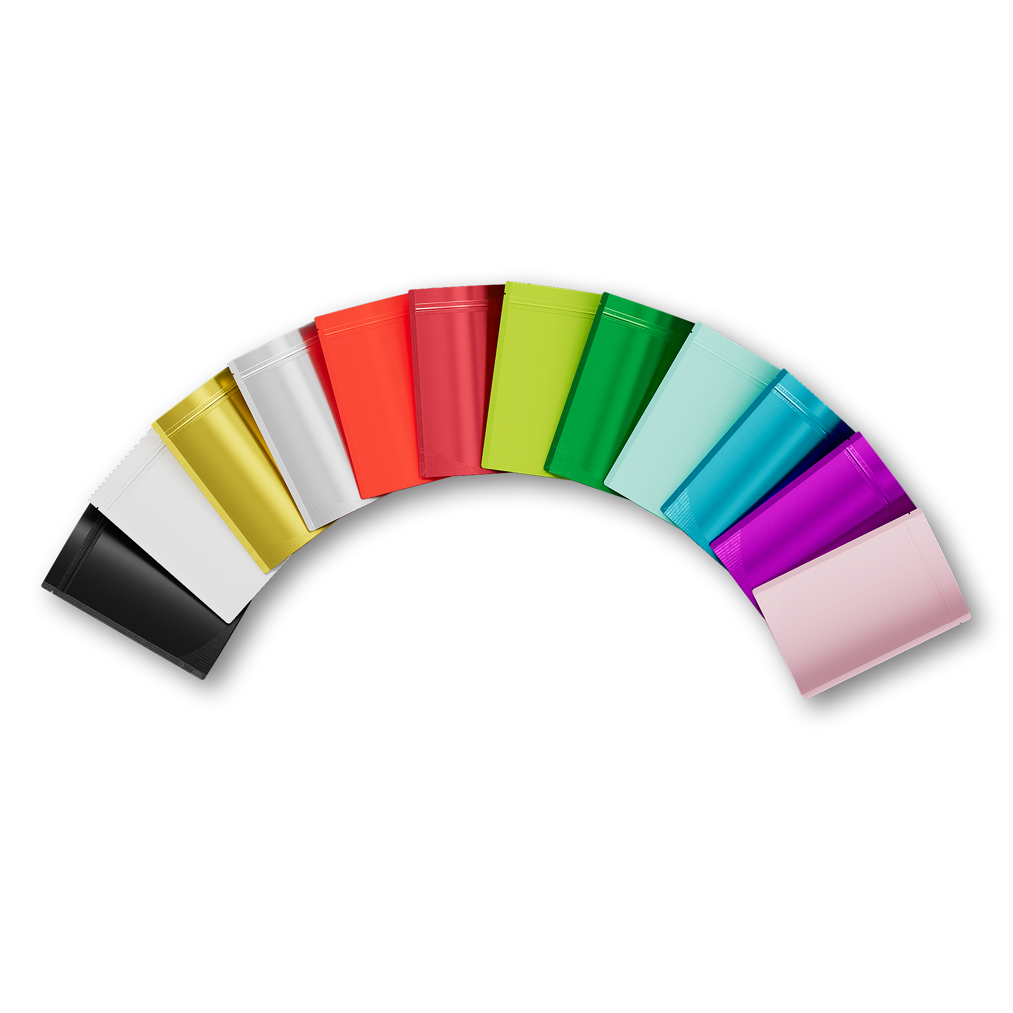 Double-Sided Matte Mylar Stand Strong® Bags with Rounded Corners