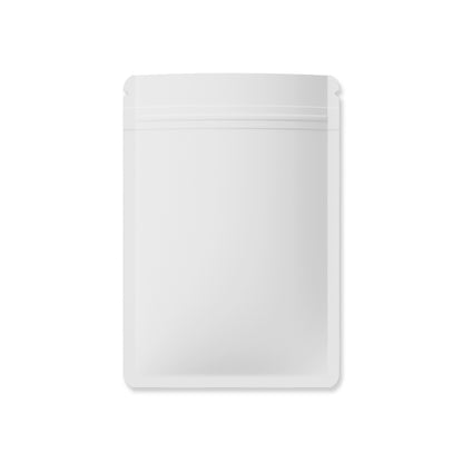 Customizable Frosted Translucent Polyethylene Flat Zipper Seal Bags (Full Customization)