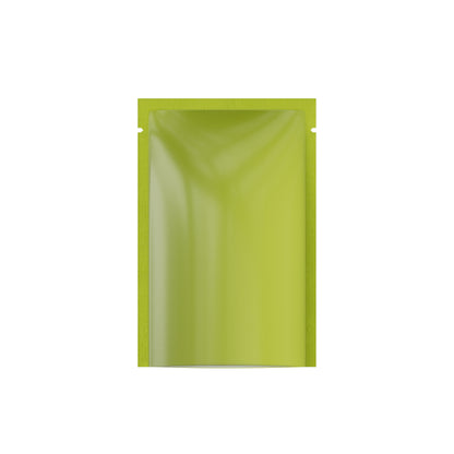 Customizable Matte Plastic Open Top Bags with Frosted Window (Basic Printing)