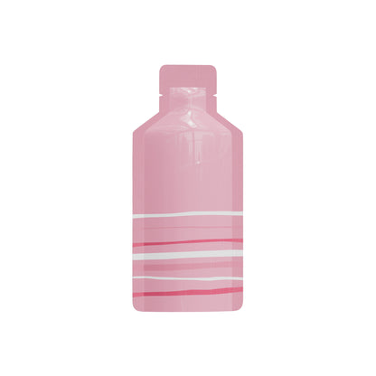 Customizable Double-Sided Aluminum Bottle Shape Open Bottom Bags (Basic Printing)