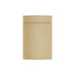 Customizable Glossy Clear Half Kraft Stand Up Zipper Seal Bags (Basic Printing)