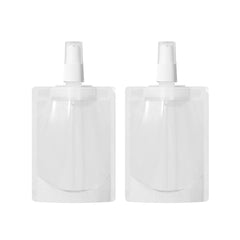 Customizable Frosted Translucent Beauty Packaging with Top Wide Mouth Serum Pump (Basic Printing)