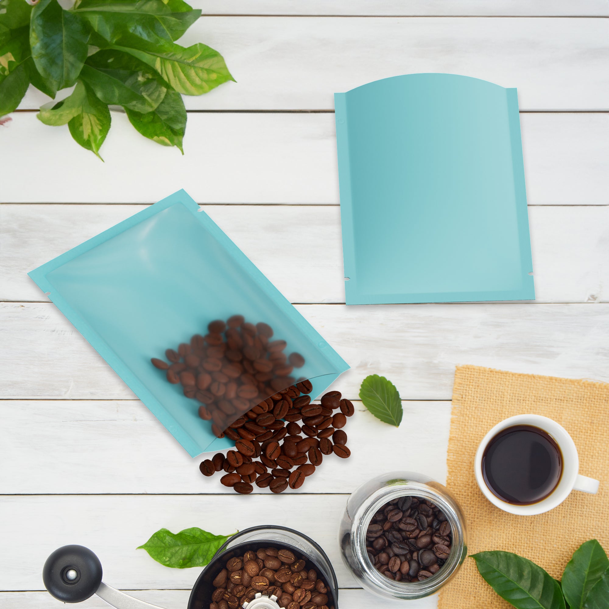 Matte Plastic SlickSeal™ Bags with Frosted Window