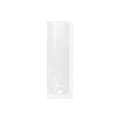 Customizable Glossy Quartz Clear Plastic Flat Open Top Stick Pouches (Basic Printing)