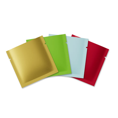 Customizable Matte Aluminum Foil Open Top Bags (Basic Printing)