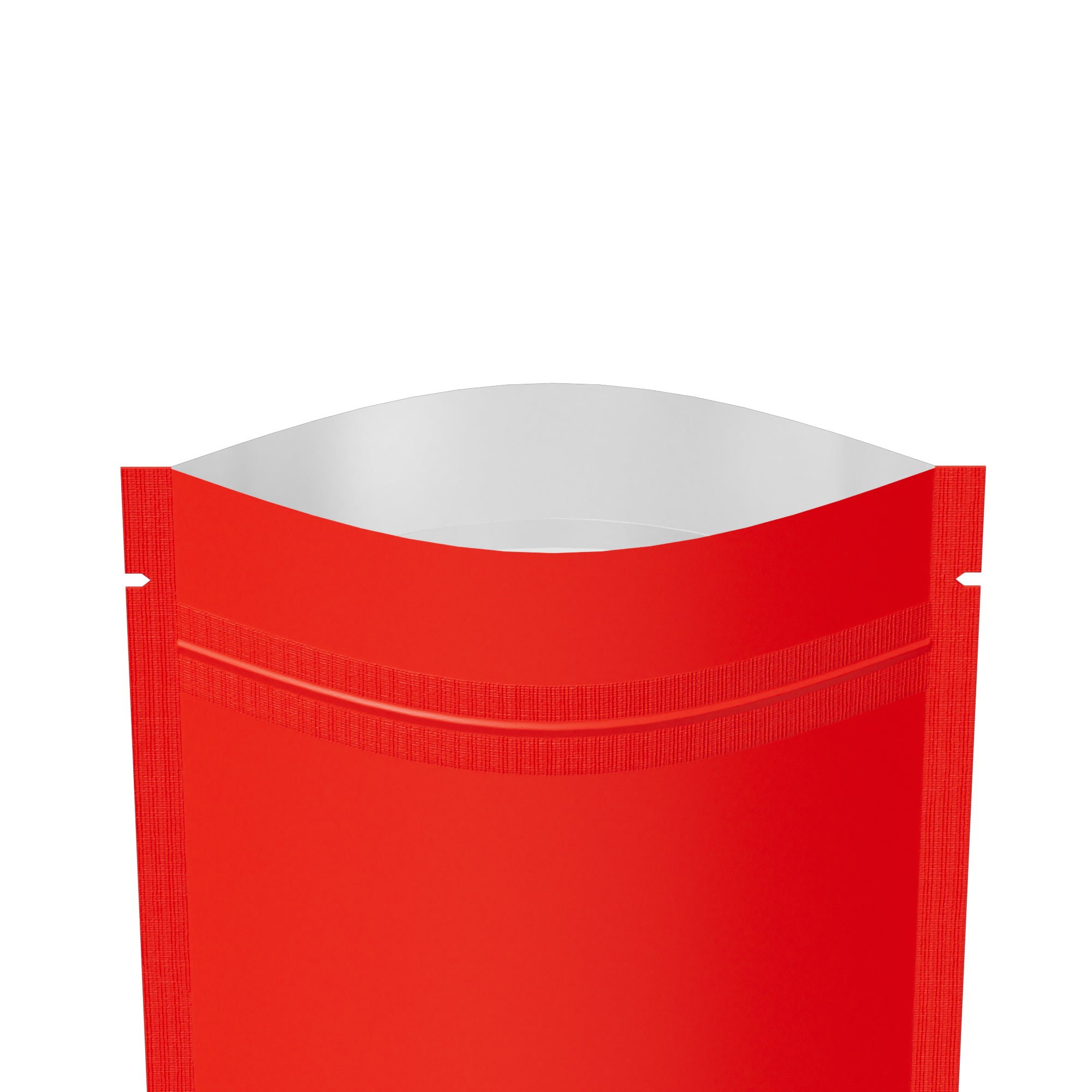 Matte Metalized Foil Stand Strong® Packaging Bags With Zipper Seal