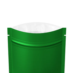 Single Side Matte Metallic Flat Zipper Seal Bags – Colored Mylar QuickQlick® Bags