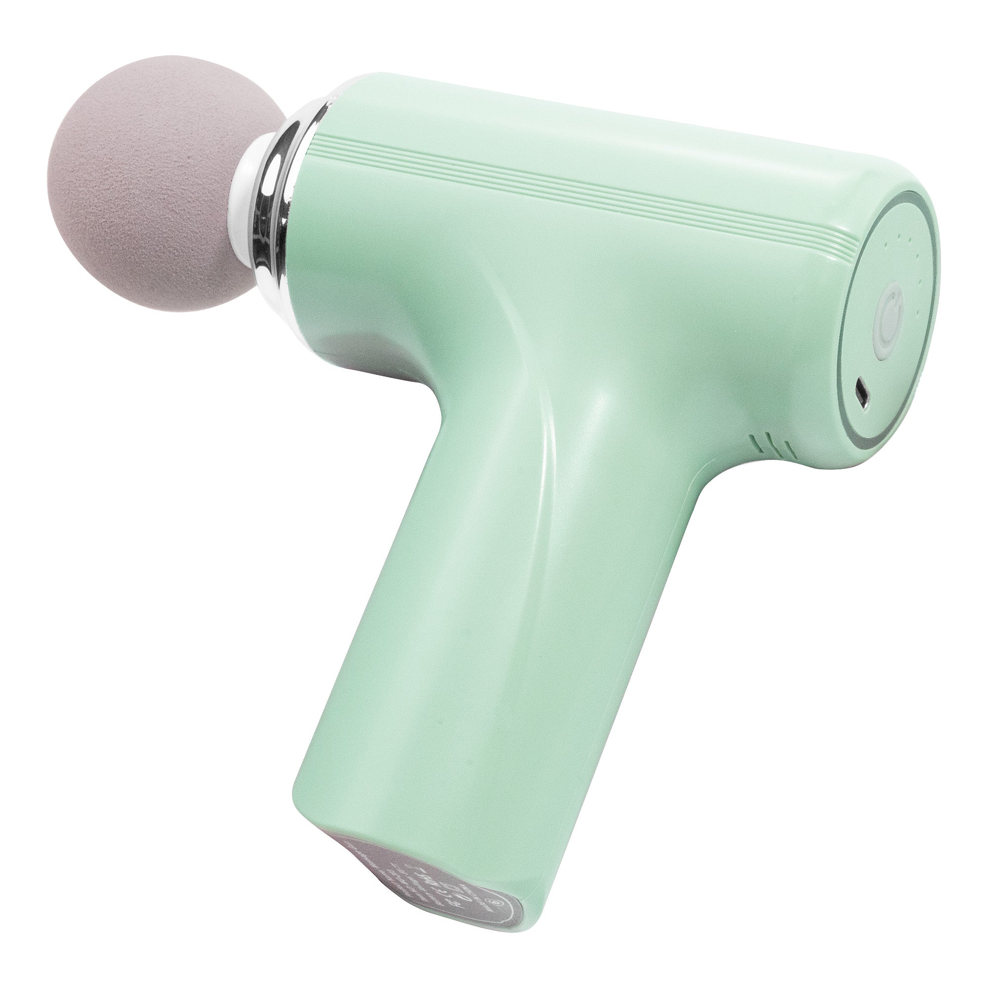 Mini Portable Massage Gun Deep Tissue Relief with 4 Interchangeable Heads - Rechargeable