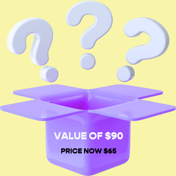 QQ Studio® Purple Packaging Bags Mystery Pack: $90 Value (6 Special Packs)