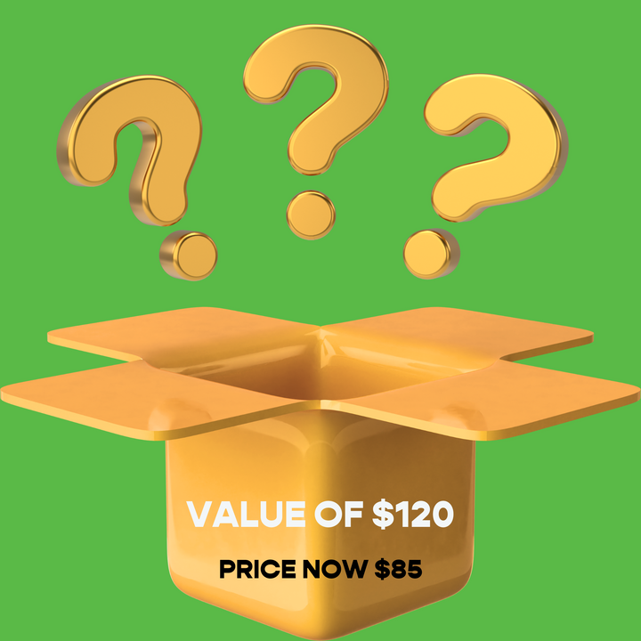 QQ Studio® Gold Packaging Bags Mystery Pack: $120 Value (6 Special Packs)