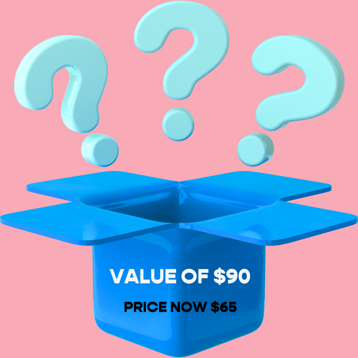 QQ Studio® Blue Packaging Bags Mystery Pack: $90 Value (6 Special Packs)