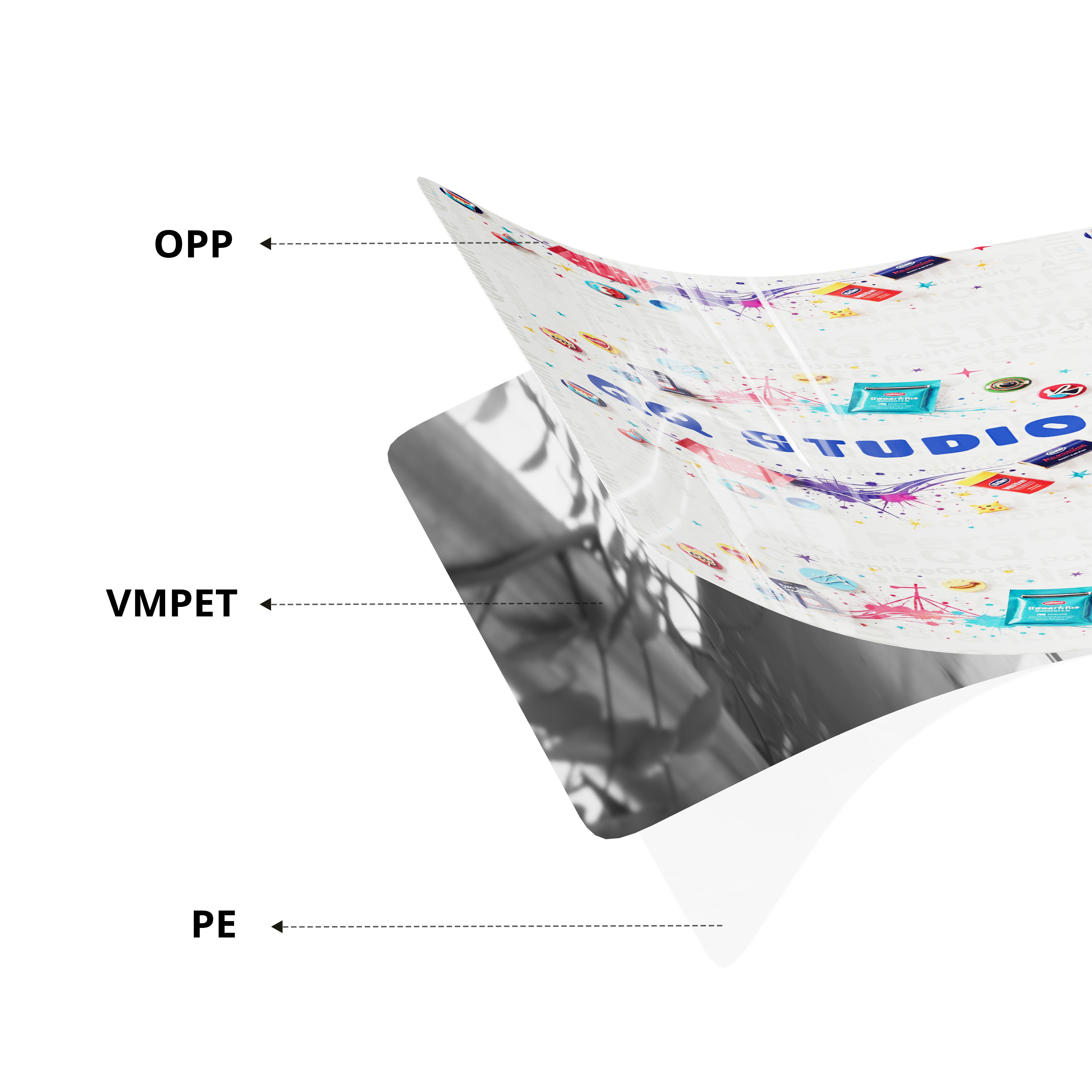 Stand-Up Ziplock Side Gusset Bag (Design Your Own)