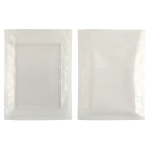 Glossy Fantasy White Single Side Window Display Polyethylene SlickSeal™ Bags
