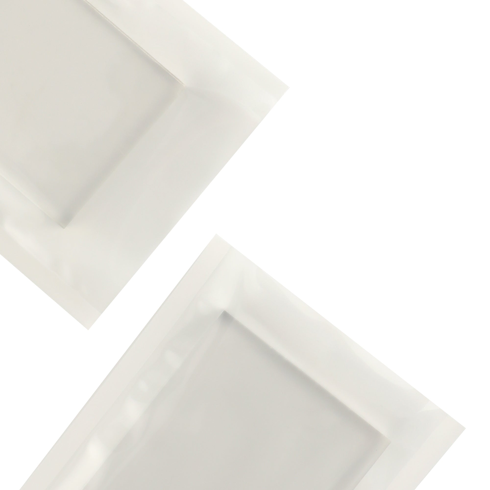 Glossy Fantasy White Single Side Window Display Polyethylene SlickSeal™ Bags