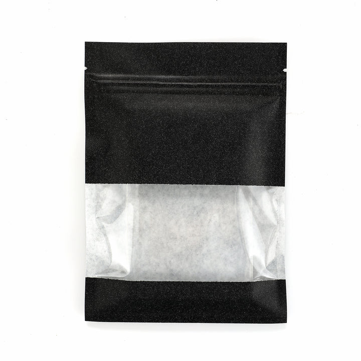 QQ Studio® Colored Kraft Flat QuickQlick® Bags with Clear Window