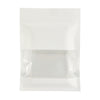 QQ Studio® Colored Kraft Flat QuickQlick® Bags with Clear Window - Parchment White