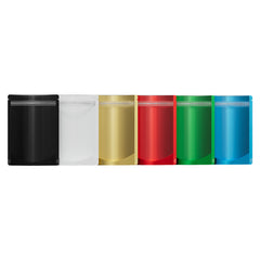 Matte Translucent Color Plastic Stand Strong® Bags with Rounded Corners