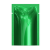 QQ Studio® Glossy Mylar Foil Open Fill Bags (Basic Printing) - Sacramento Green