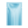 QQ Studio® Glossy Mylar Foil Open Fill Bags (Basic Printing) - Pastel Blue